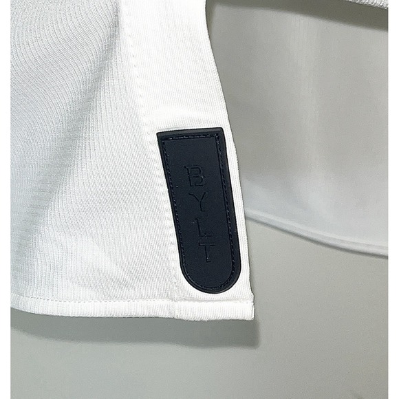 NWT BYLT Button Up Shirt Mens XL White Executive Fit Stretch Performance Preppy - Picture 3 of 6